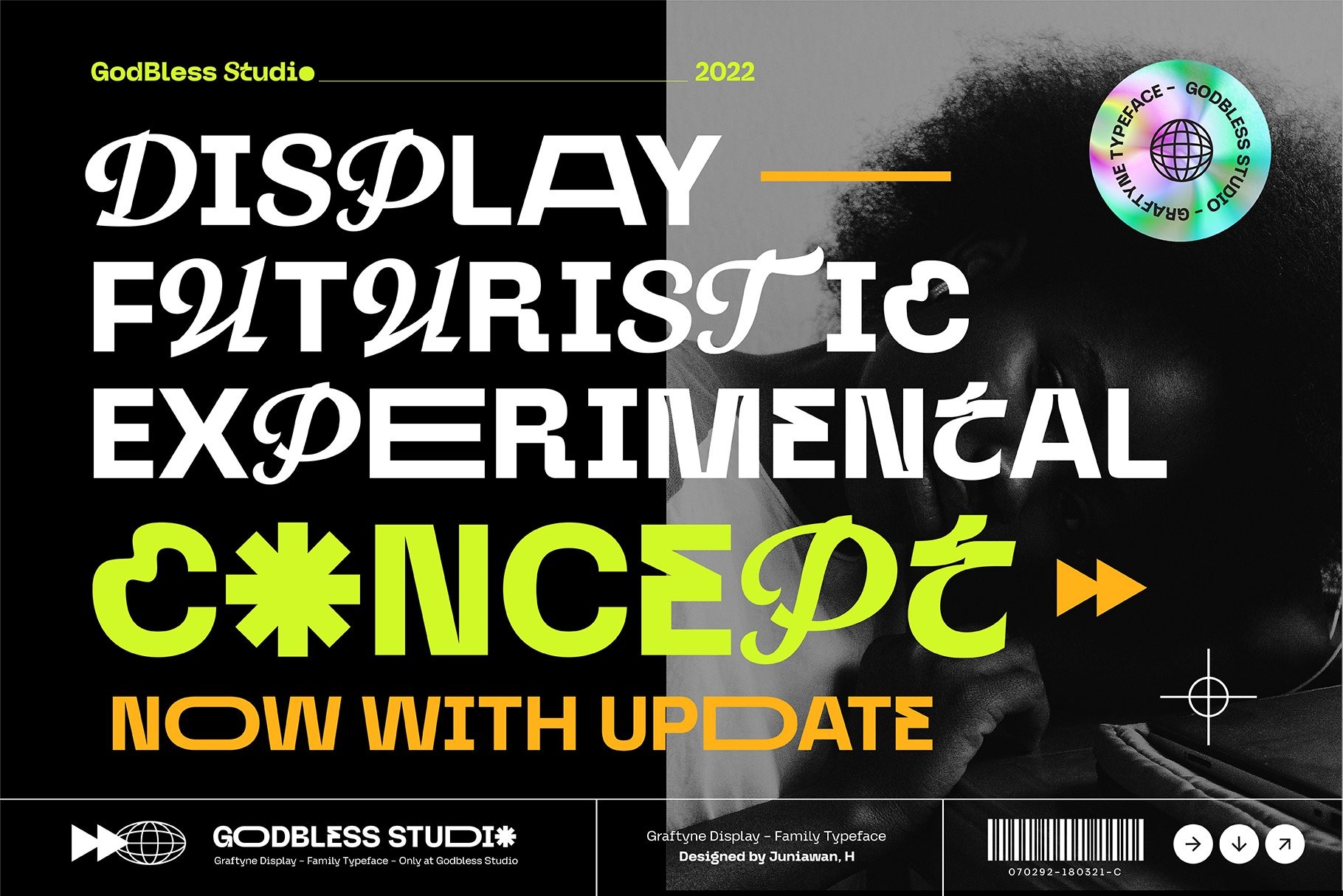 Graftyne现代感可变英文字体 设计素材 sucaiwan.com