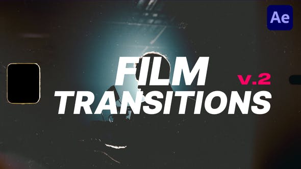 AE模板:10个复古8/35mm胶片肮脏漏光损坏闪烁电影转场过渡 Film Transitions v2 . 第1张-素材湾丨精选海外优质设计素材资源 AE模板:10个复古8/35mm胶片肮脏漏光损坏闪烁电影转场过渡 Film Transitions v2 . sucaiwan.com