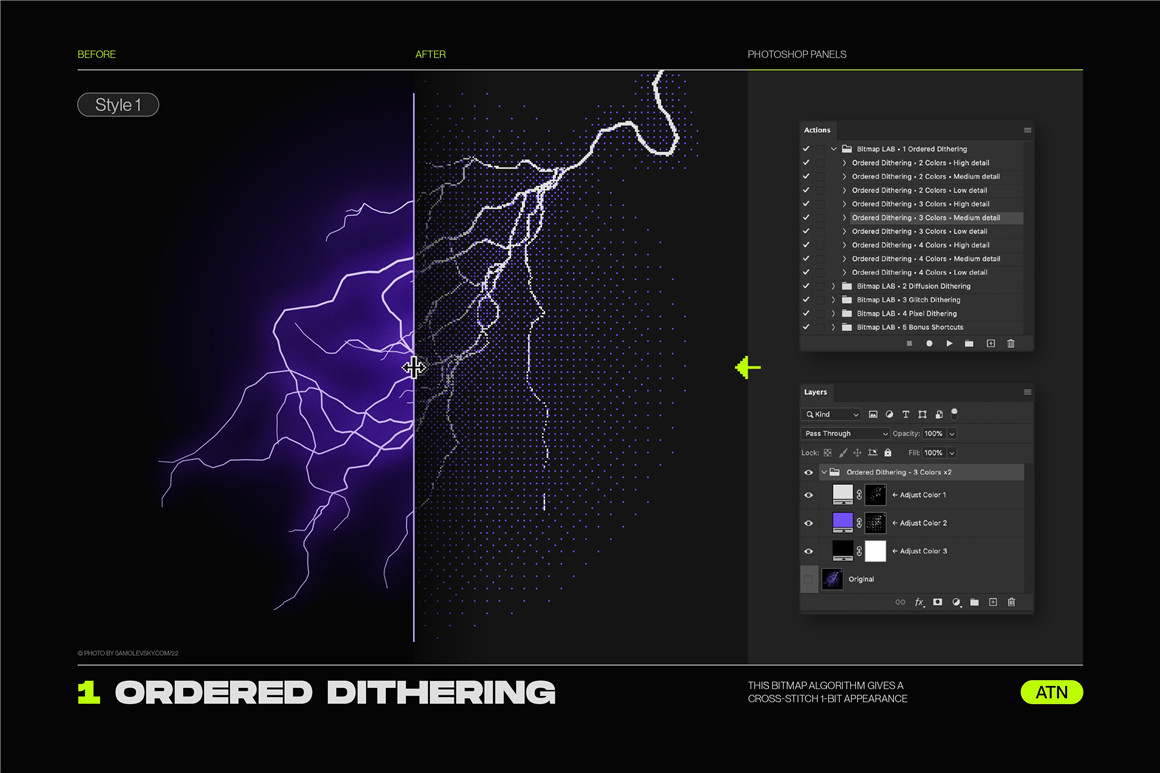 新潮复古像素美感8位半色调抖动毛刺像素化显示效果PS动作 Samolevsky – Bitmap LAB – pixel halftone action 插件预设 第8张-素材湾丨精选海外优质设计素材资源 新潮复古像素美感8位半色调抖动毛刺像素化显示效果PS动作 Samolevsky – Bitmap LAB – pixel halftone action 插件预设 sucaiwan.com