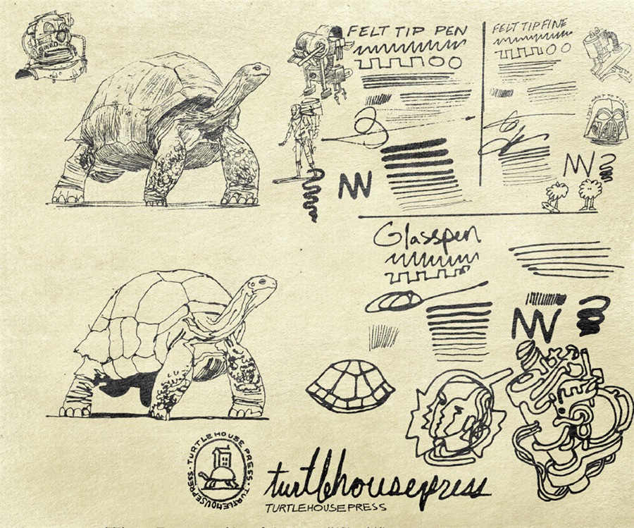 Procreate笔刷:新潮涂鸦记号线条笔墨水笔插画艺术绘画效果笔刷素材包 TurtleHousePress – Procreate Zine Brush Pack 笔刷资源 第6张-素材湾丨精选海外优质设计素材资源 Procreate笔刷:新潮涂鸦记号线条笔墨水笔插画艺术绘画效果笔刷素材包 TurtleHousePress – Procreate Zine Brush Pack 笔刷资源 sucaiwan.com