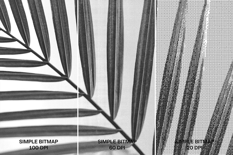 潮流复古位图点阵像素半调颗粒效果PS动作 插件预设 sucaiwan.com