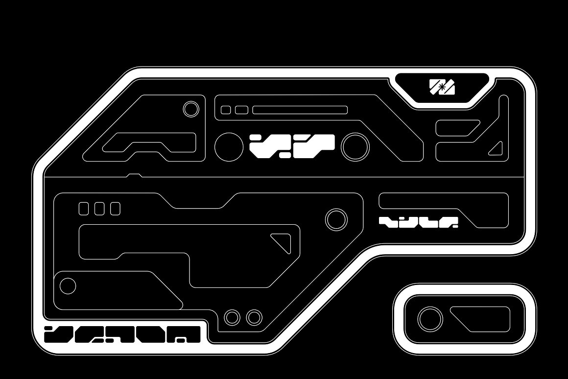 英文字体:未来科幻赛博朋克工业HUD几何Y2K品牌标题英文字体 Vaxen-Rounded Variable Font . 第9张-素材湾丨精选海外优质设计素材资源 英文字体:未来科幻赛博朋克工业HUD几何Y2K品牌标题英文字体 Vaxen-Rounded Variable Font . sucaiwan.com