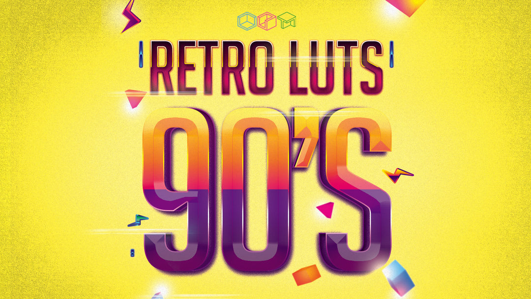 90年代标志性复古高分电影风格LUT调色预设 Triune Digital – Retro 90’s LUTs . sucaiwan.com