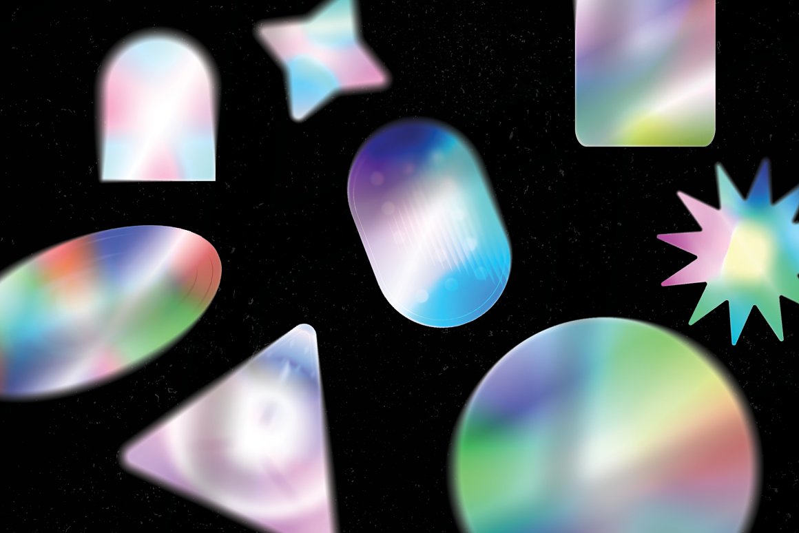 20款潮流全息渐变镭射虹彩闪光贴纸背景PNG免抠图设计素材包 Holographic Sticker Pack 2 . 第4张-素材湾丨精选海外优质设计素材资源 20款潮流全息渐变镭射虹彩闪光贴纸背景PNG免抠图设计素材包 Holographic Sticker Pack 2 . sucaiwan.com