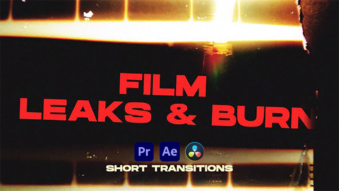 AE/PR/达芬奇模板:复古老式35mm胶片损坏打孔漏光放映机电影转场过渡 . 第1张-素材湾丨精选海外优质设计素材资源 AE/PR/达芬奇模板:复古老式35mm胶片损坏打孔漏光放映机电影转场过渡 . sucaiwan.com