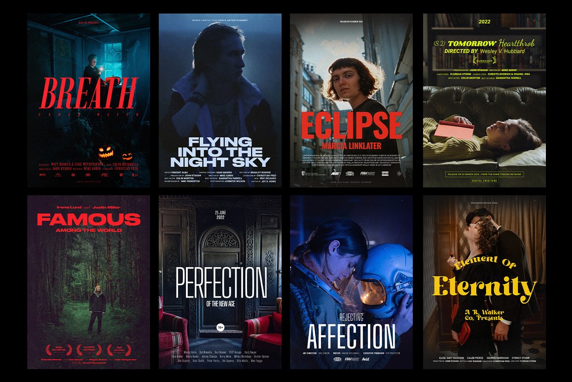 40个优雅电影美学史诗级封面演员表小红书竖屏海报标题PSD模板 Pixflow Movie Posters Vol.1 设计素材 第4张-素材湾丨精选海外优质设计素材资源 40个优雅电影美学史诗级封面演员表小红书竖屏海报标题PSD模板 Pixflow Movie Posters Vol.1 设计素材 sucaiwan.com