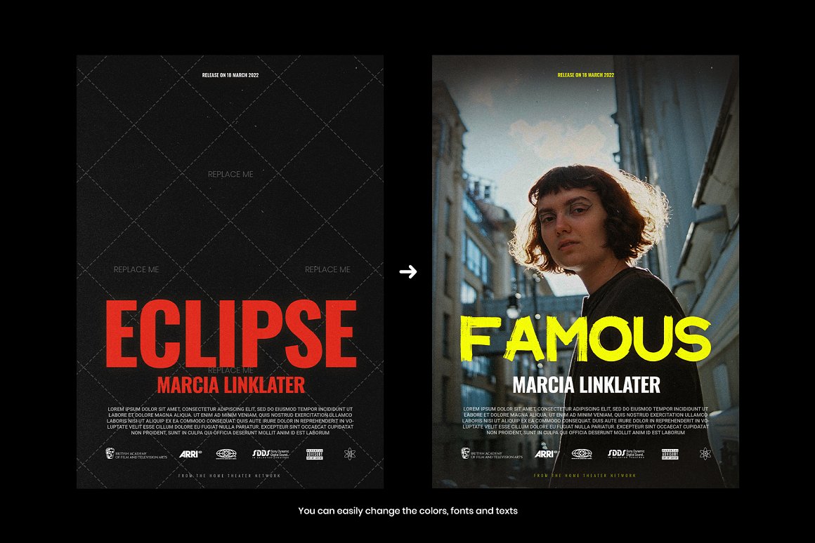 40个优雅电影美学史诗级封面演员表小红书竖屏海报标题PSD模板 Pixflow Movie Posters Vol.1 设计素材 第10张-素材湾丨精选海外优质设计素材资源 40个优雅电影美学史诗级封面演员表小红书竖屏海报标题PSD模板 Pixflow Movie Posters Vol.1 设计素材 sucaiwan.com