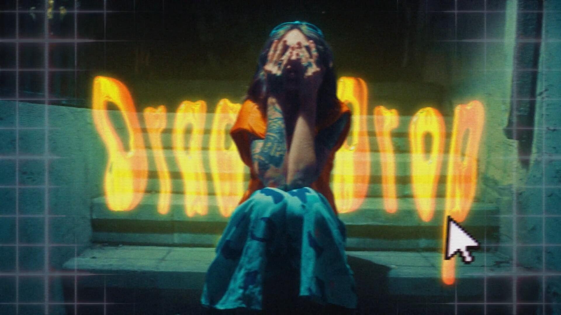 Blindusk 酸性复古金属镀铬字母3D元素纹理电影标题视频动画模板 Blindusk CHROME TITLES 影视音频 sucaiwan.com