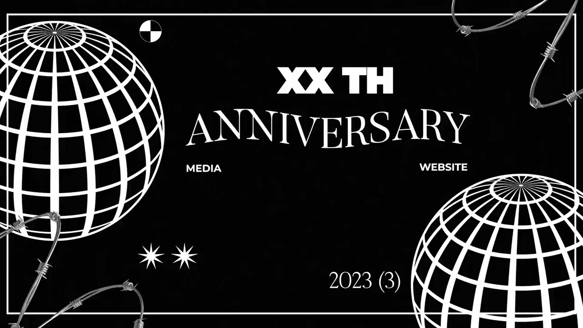 AE模板：新潮酸性优雅几何图形渐变背景抽象艺术设计模板素材 . sucaiwan.com