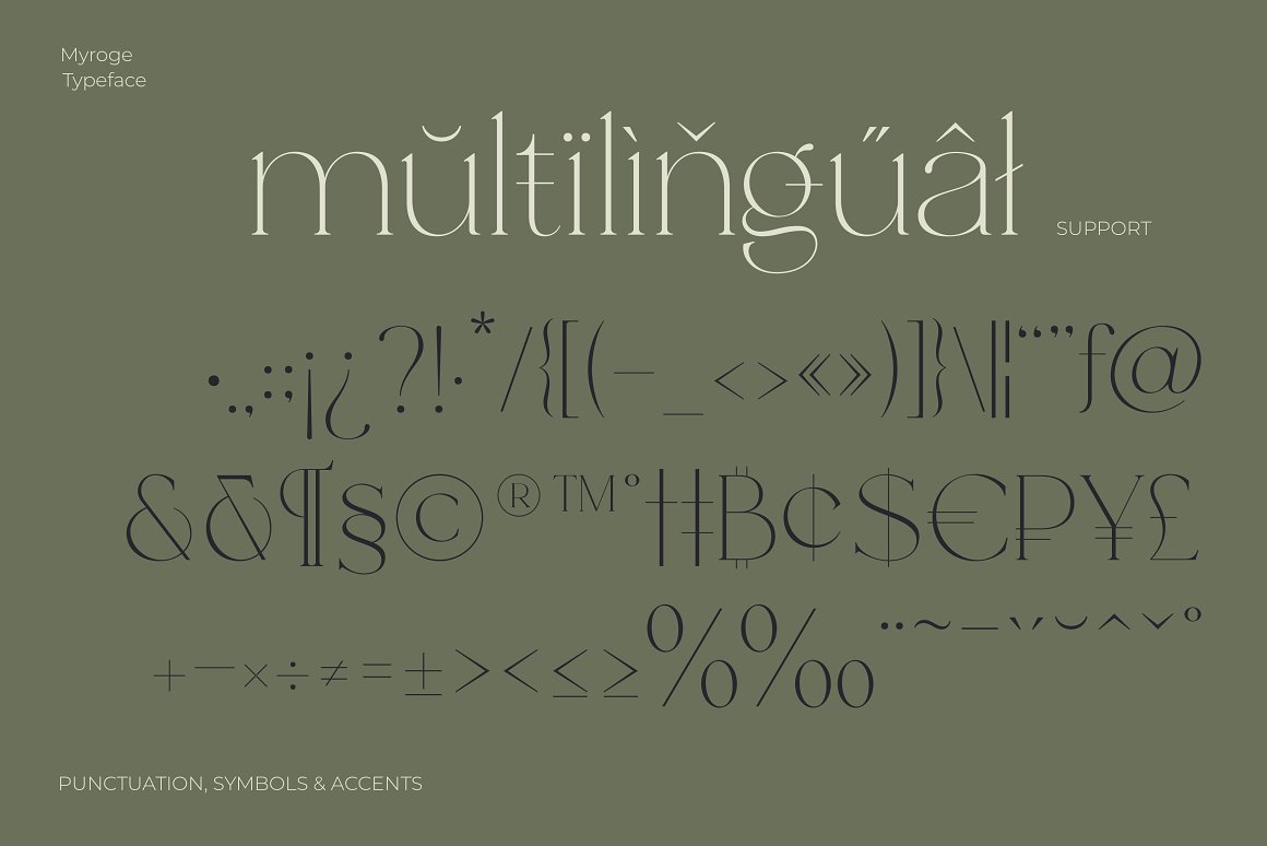 英文字体:优雅细腻奢华化杂志连字品牌海报封面排版衬线字体 MYROGE elegant & stylish serif 设计素材 第10张-素材湾丨精选海外优质设计素材资源 英文字体:优雅细腻奢华化杂志连字品牌海报封面排版衬线字体 MYROGE elegant & stylish serif 设计素材 sucaiwan.com