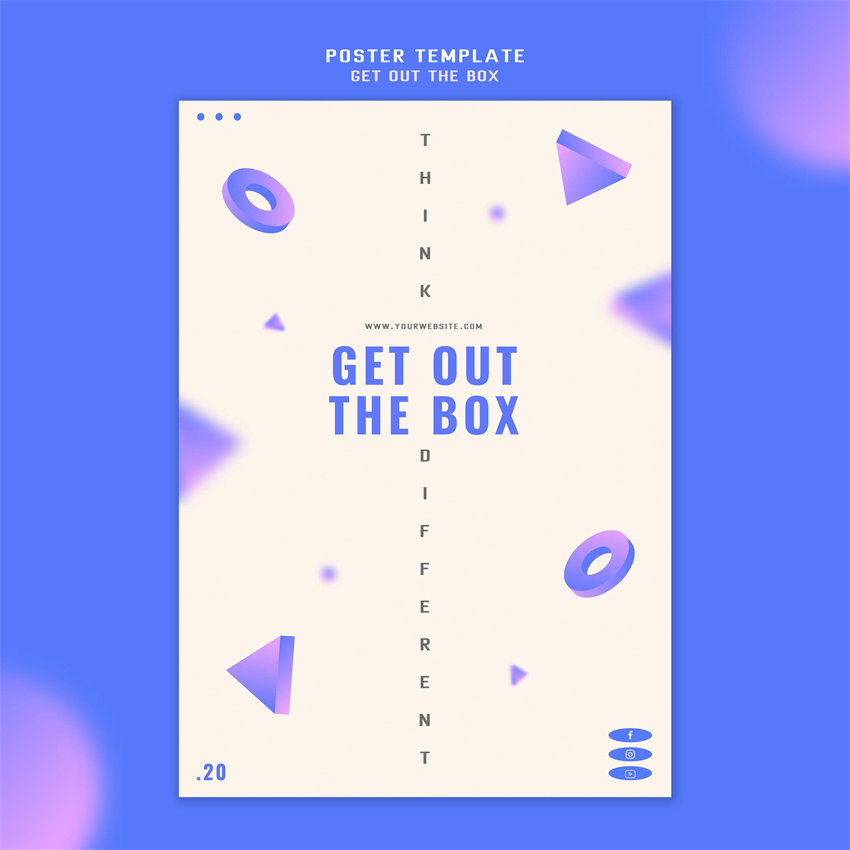 设计资源-3D立体PS海报设计模板合集 设计素材 sucaiwan.com