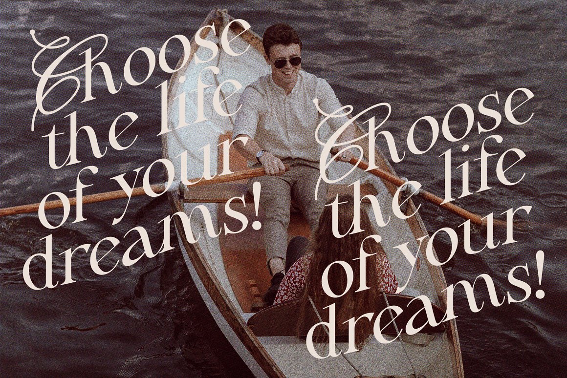 怀旧海报画册Logo标题衬线英文字体 Silver Garden Nostalgic Duo Font 设计素材 第6张-素材湾丨精选海外优质设计素材资源 怀旧海报画册Logo标题衬线英文字体 Silver Garden Nostalgic Duo Font 设计素材 sucaiwan.com