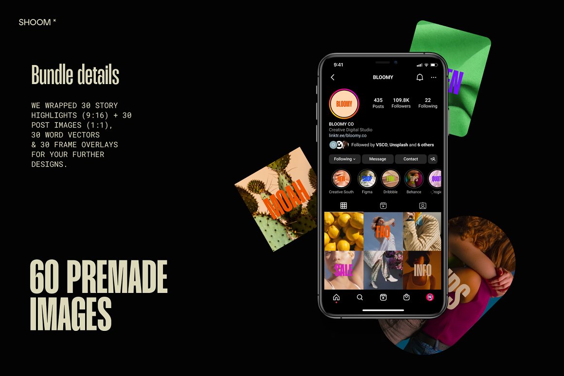 30个潮流INS风竖屏小红书时尚词语推文海报版式社交媒体PSD模板 . sucaiwan.com