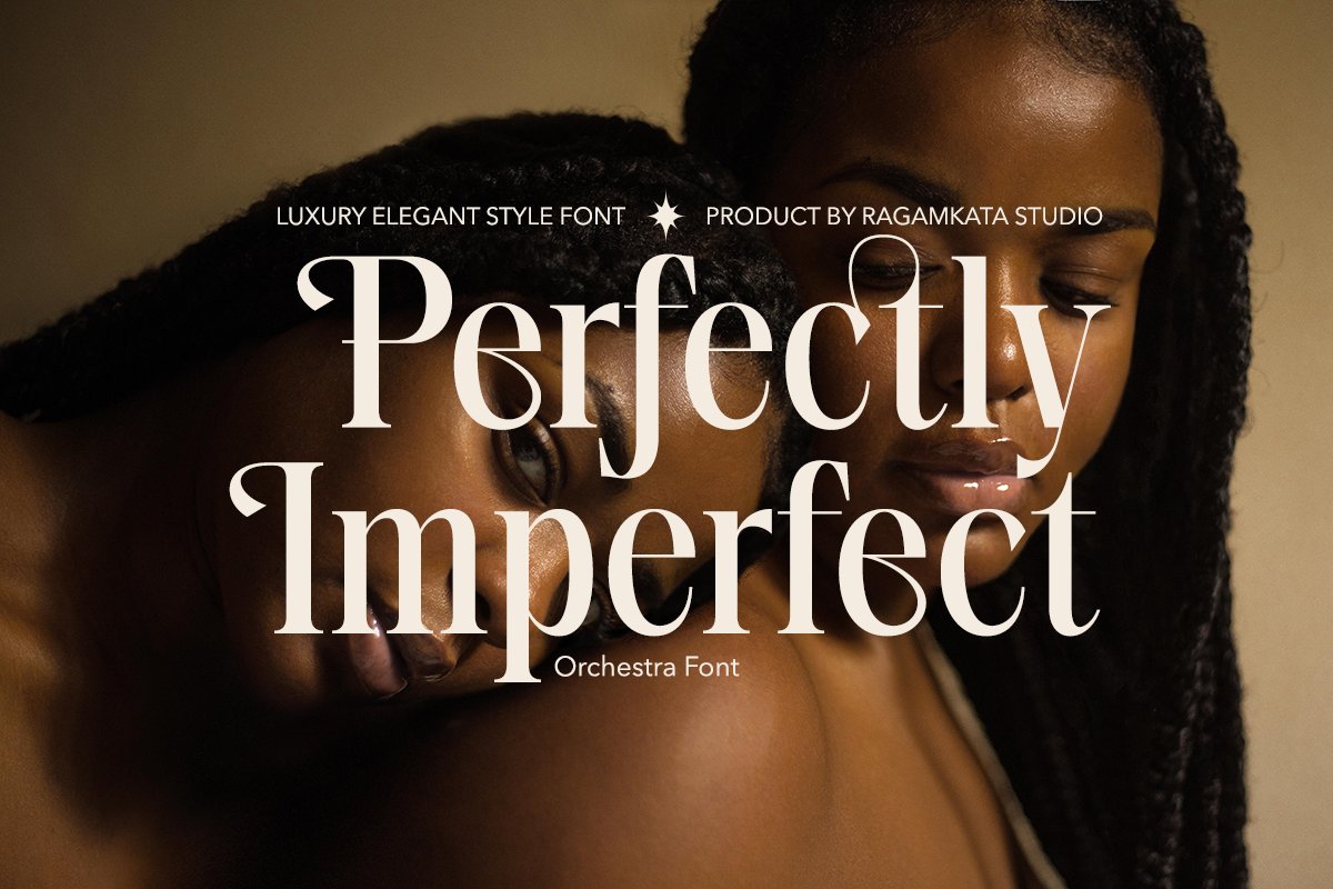 英文字体：高端现代经典优雅书籍杂志电影标题徽标LOGO设计衬线英文字体 Orchestra - Modern Elegant Serif 设计素材 sucaiwan.com