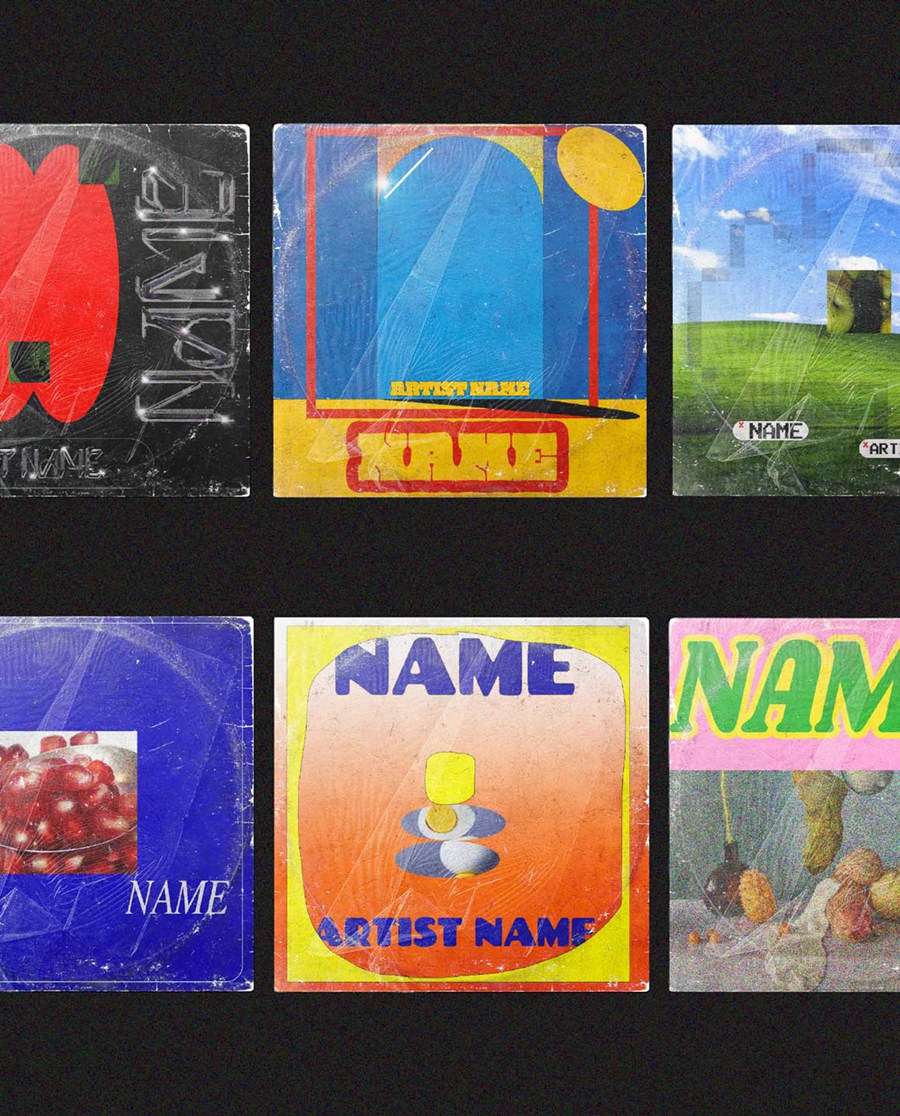 抽象流行摇滚金属嘻哈音乐CD专辑封面包装设计PSD模板 Album Cover Templates – 10 Pieces . 第2张-素材湾丨精选海外优质设计素材资源 抽象流行摇滚金属嘻哈音乐CD专辑封面包装设计PSD模板 Album Cover Templates – 10 Pieces . sucaiwan.com