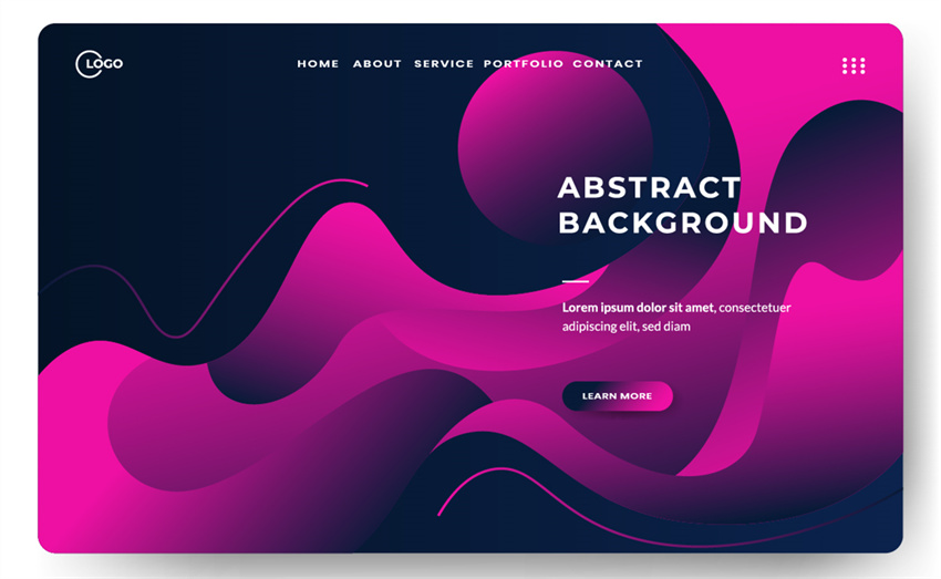 设计资源-抽象时尚渐变海报设计矢量背景合集 设计素材 sucaiwan.com