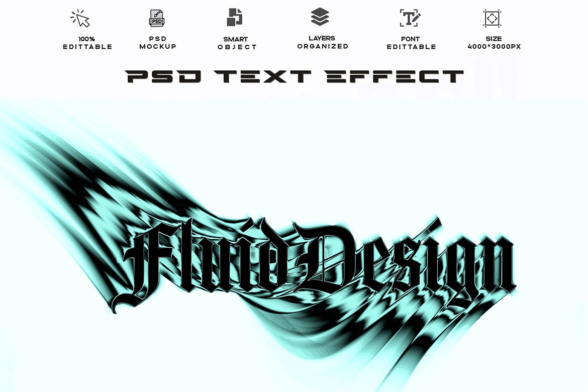 复古蒸汽波迷幻融化酸性扭曲优雅流体文本PSD效果 . 第3张-素材湾丨精选海外优质设计素材资源 复古蒸汽波迷幻融化酸性扭曲优雅流体文本PSD效果 . sucaiwan.com