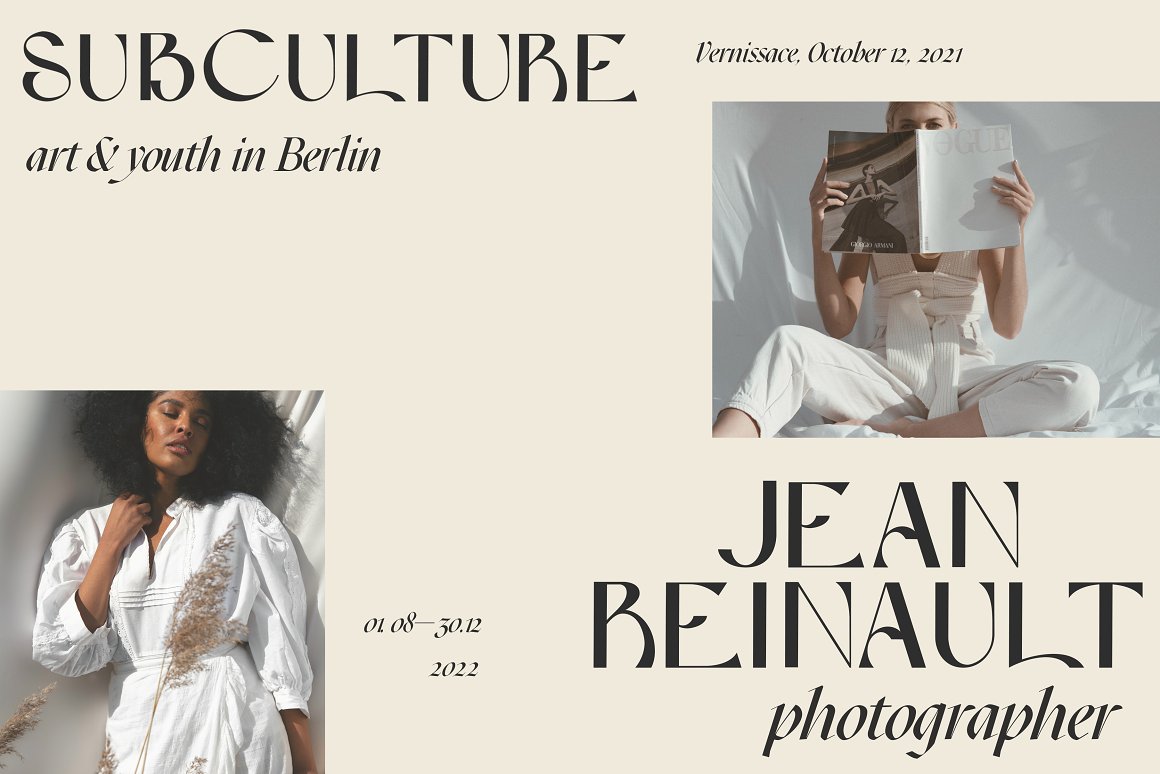 英文字体:超现实梦幻时尚逆反差品牌LOGO杂志标题设计英文字体 Reform Modern Display Font 设计素材 第3张-素材湾丨精选海外优质设计素材资源 英文字体:超现实梦幻时尚逆反差品牌LOGO杂志标题设计英文字体 Reform Modern Display Font 设计素材 sucaiwan.com