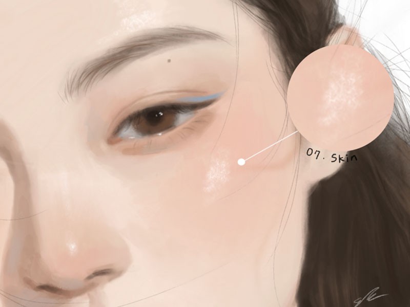 Procreate人物肖像水粉画笔 笔刷资源 sucaiwan.com