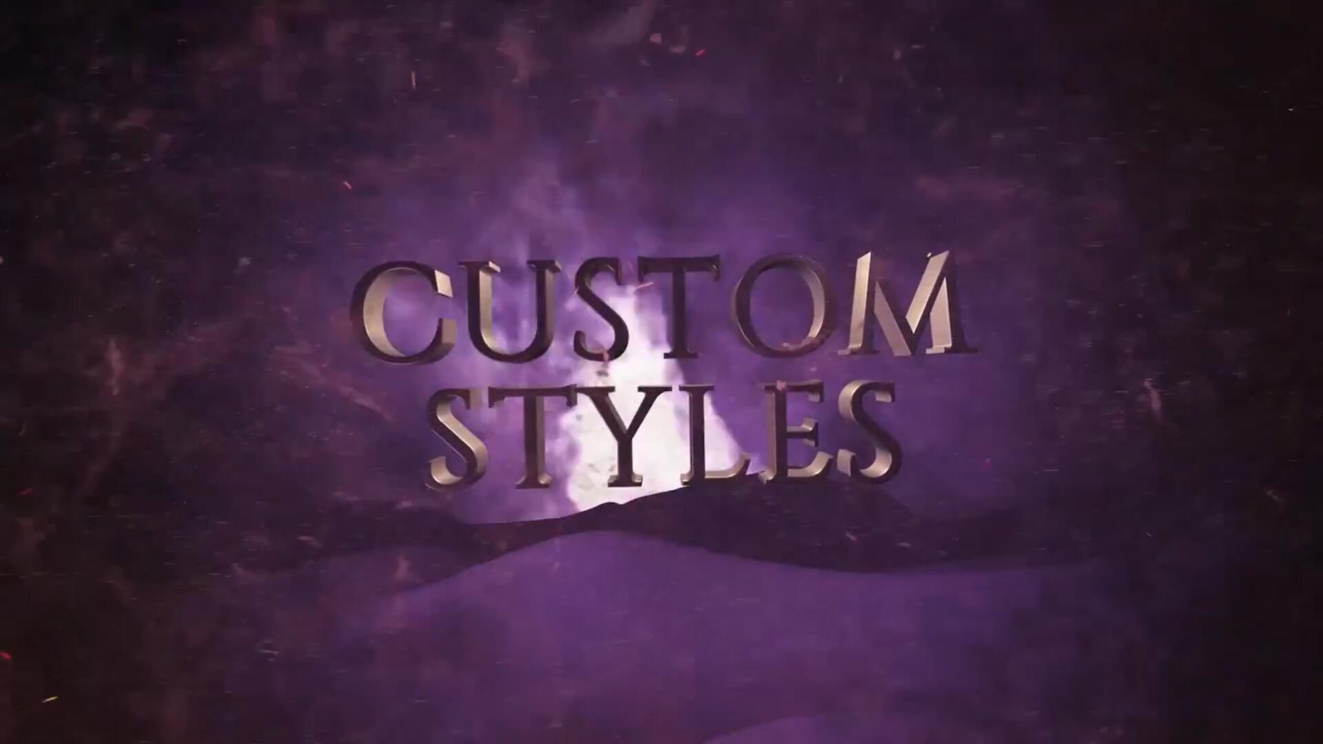 PR模板：沙尘暴史诗级3D电影文字标题 . sucaiwan.com