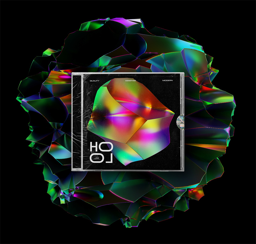 设计资源-50款高端3D抽象全息形状PNG素材 图片素材 sucaiwan.com