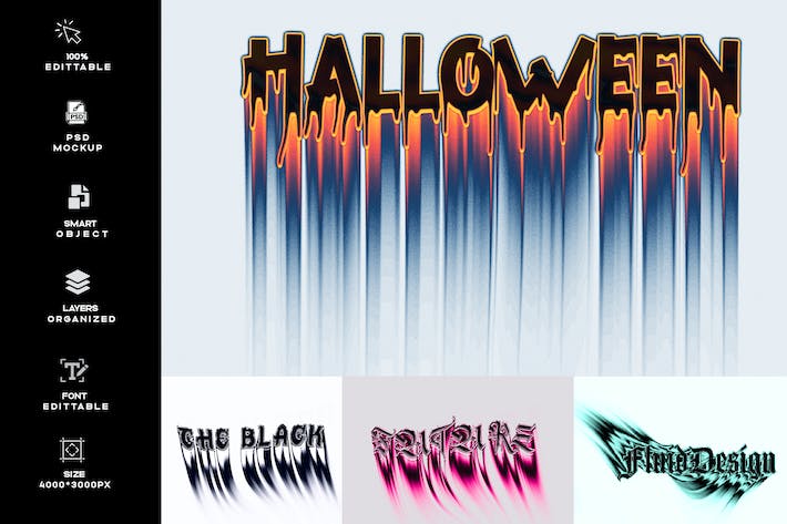 复古蒸汽波迷幻融化酸性扭曲优雅流体文本PSD效果 . 第1张-素材湾丨精选海外优质设计素材资源 复古蒸汽波迷幻融化酸性扭曲优雅流体文本PSD效果 . sucaiwan.com