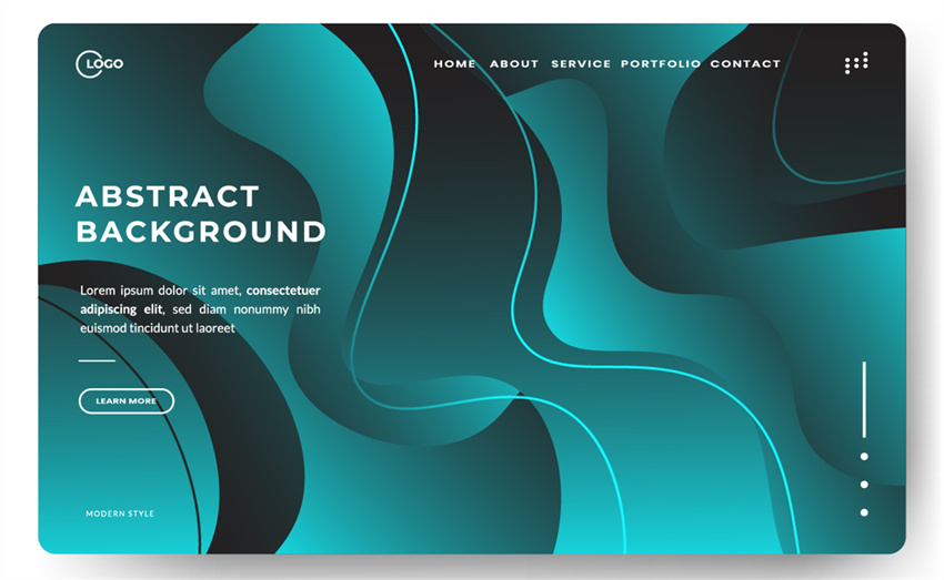 设计资源-抽象时尚渐变海报设计矢量背景合集 设计素材 sucaiwan.com