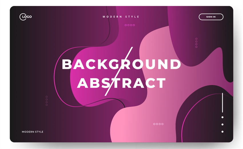 设计资源-抽象时尚渐变海报设计矢量背景合集 设计素材 sucaiwan.com