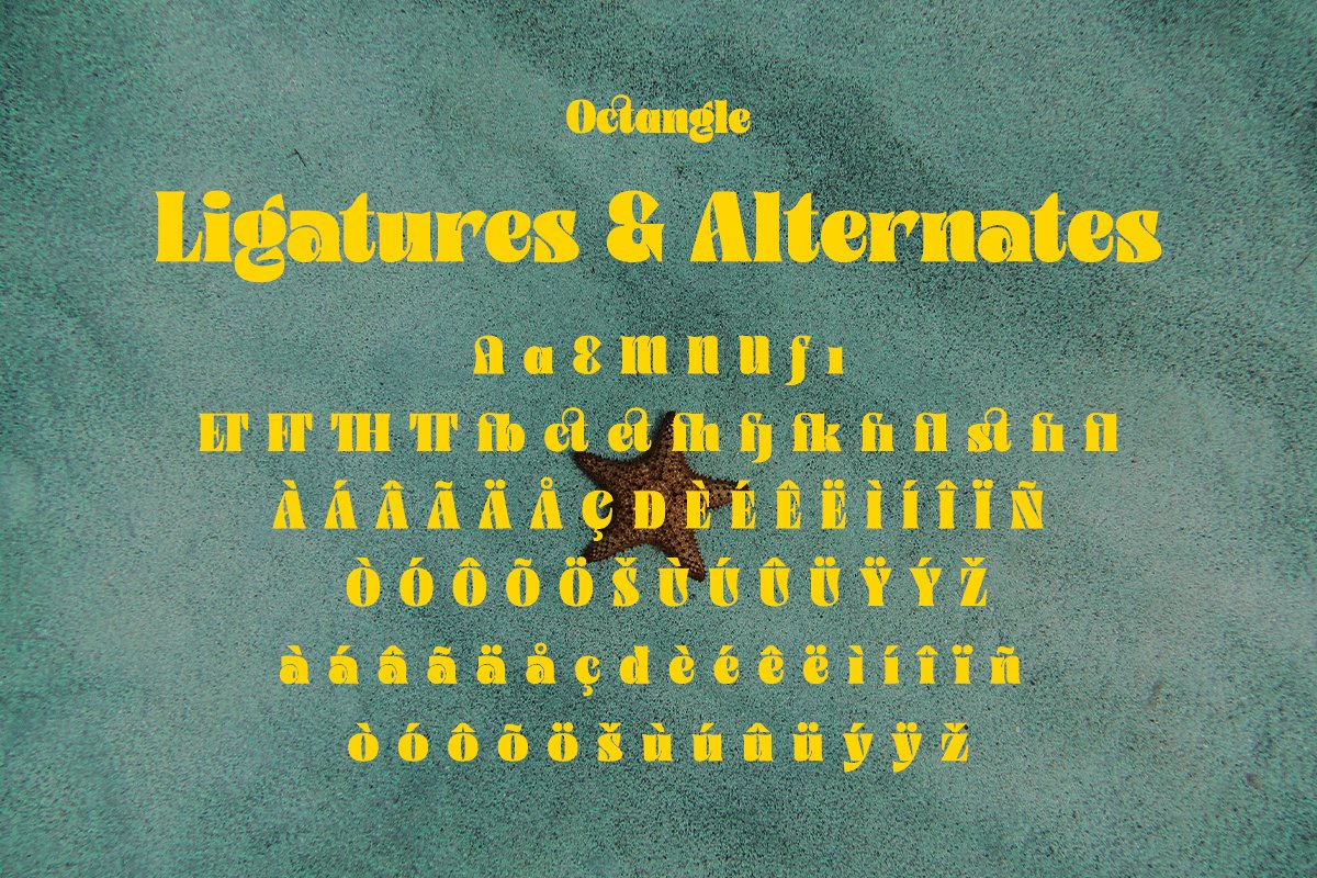 英文字体:60年代复古经典Y2K风书籍杂志服装标题LOGO设计英文字体包 Octangle - Retro Y2K Typeface 设计素材 第10张-素材湾丨精选海外优质设计素材资源 英文字体:60年代复古经典Y2K风书籍杂志服装标题LOGO设计英文字体包 Octangle - Retro Y2K Typeface 设计素材 sucaiwan.com