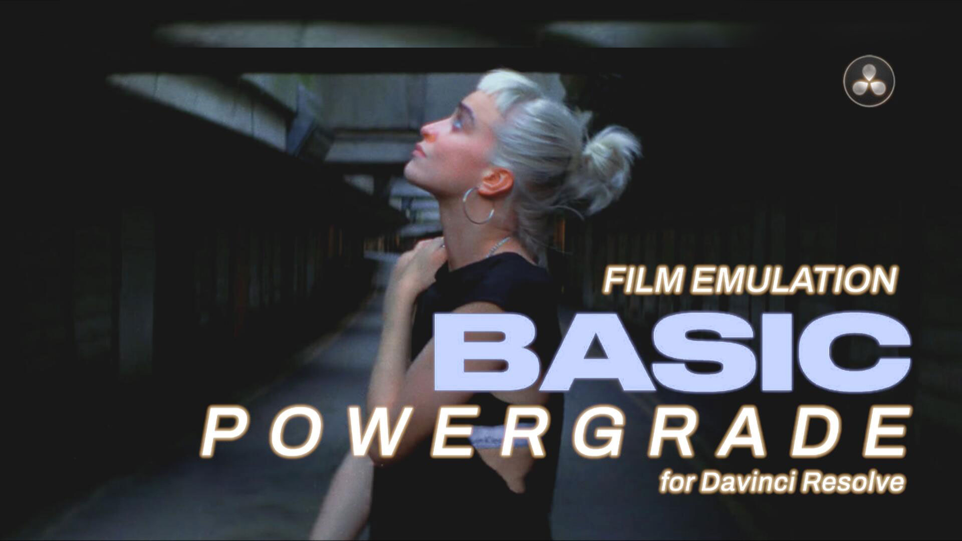 复古胶片颗粒光晕仿真模拟电影美感达芬奇调色节点 Basic Film Emulation Powergrade 插件预设 sucaiwan.com