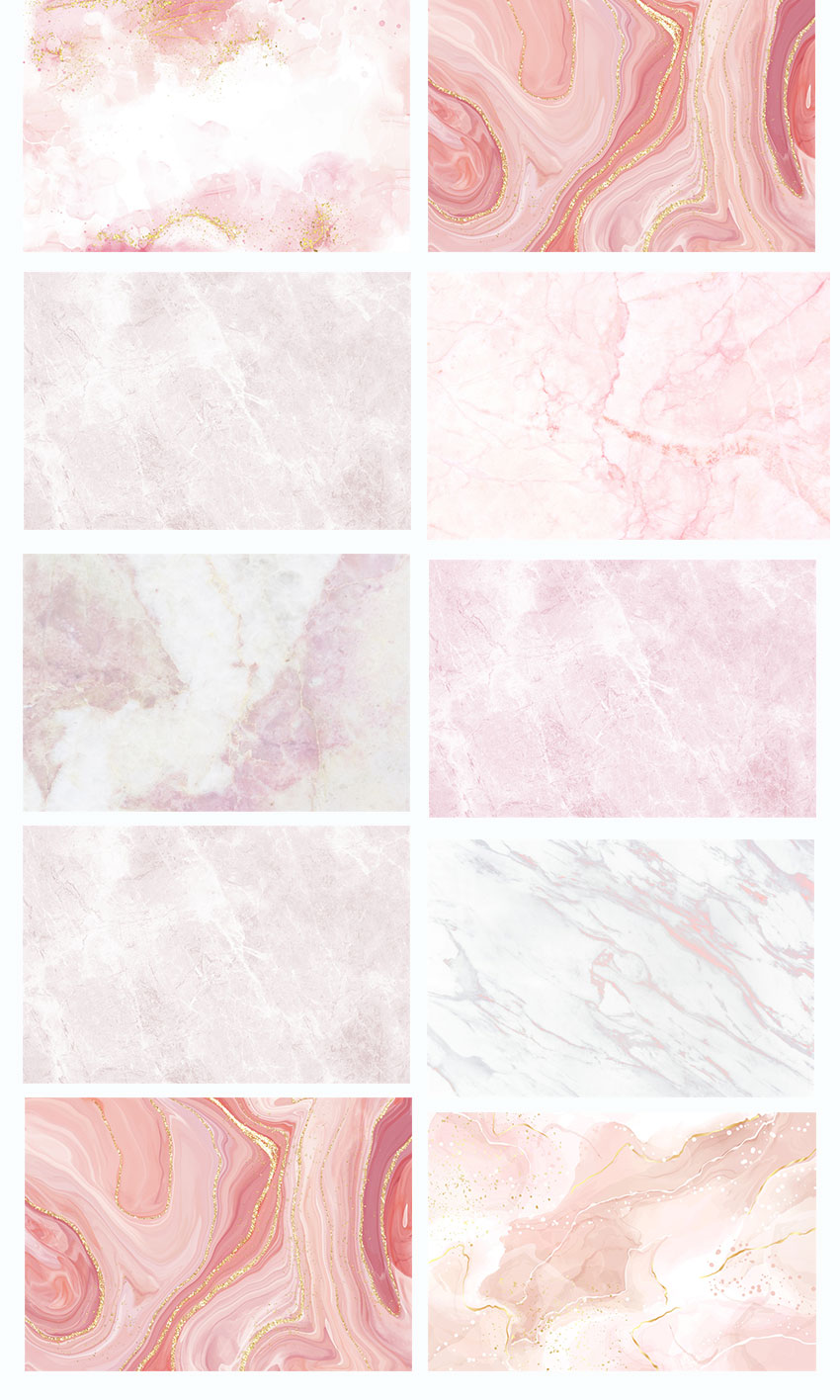 背景素材-粉红色金色墨迹大理石背景设计素材 图片素材 sucaiwan.com