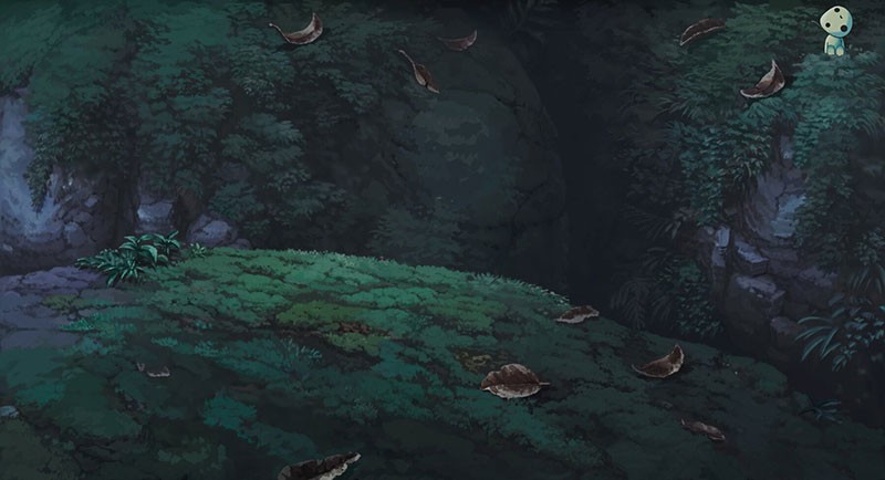 吉卜力风格动漫场景PS笔刷套装，附视频教程 笔刷资源 sucaiwan.com