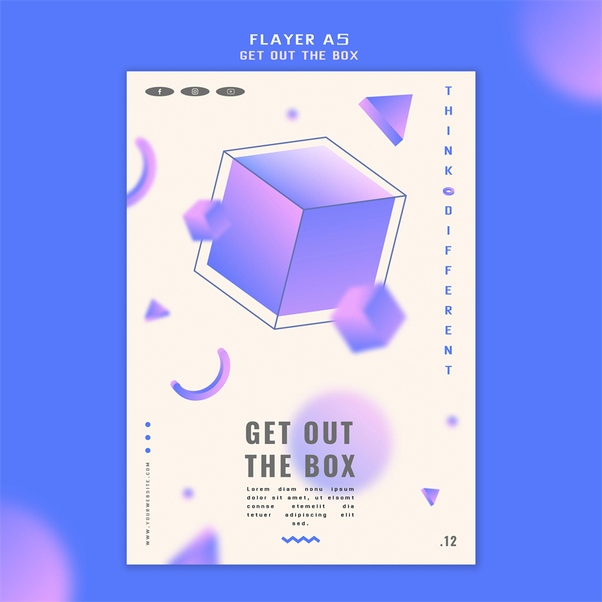 设计资源-3D立体PS海报设计模板合集 设计素材 sucaiwan.com