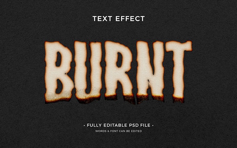 10款火焰纸张燃烧文字特效PS图层样式PSD 图片素材 sucaiwan.com