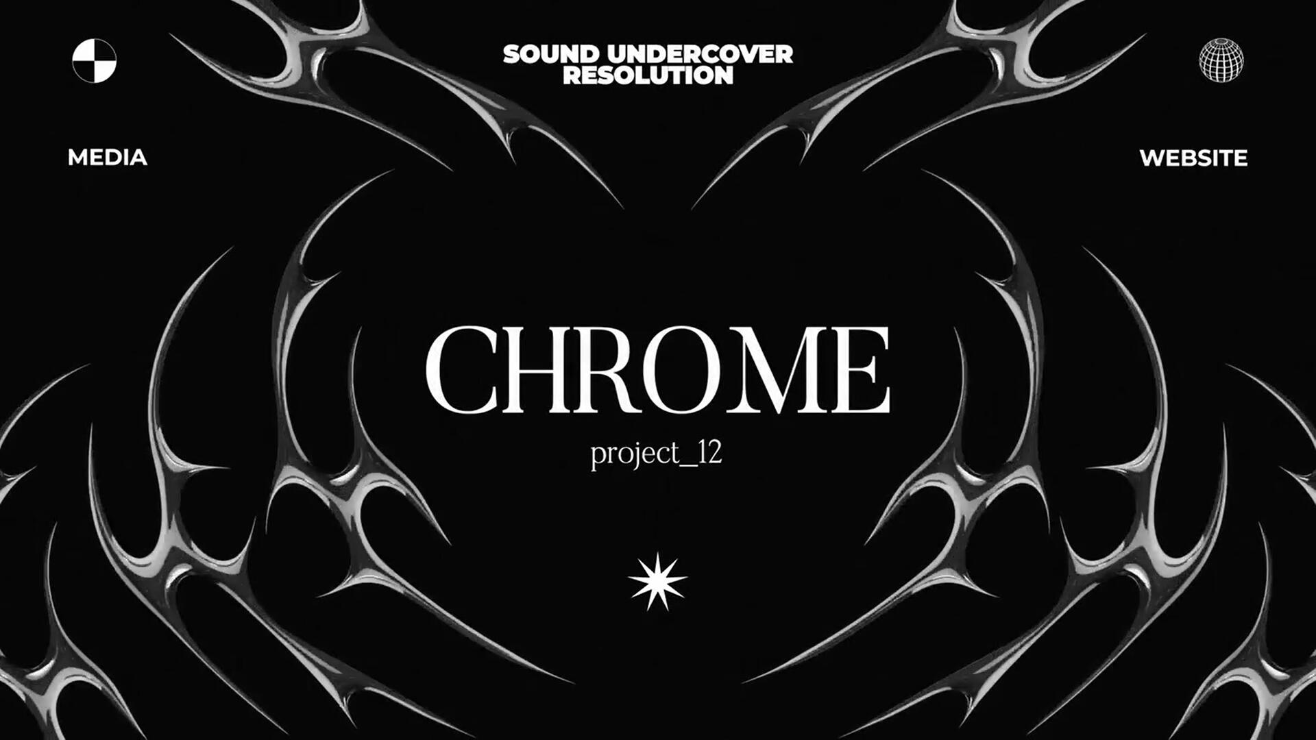 AE模板：新潮酸性优雅几何图形渐变背景抽象艺术设计模板素材 . sucaiwan.com