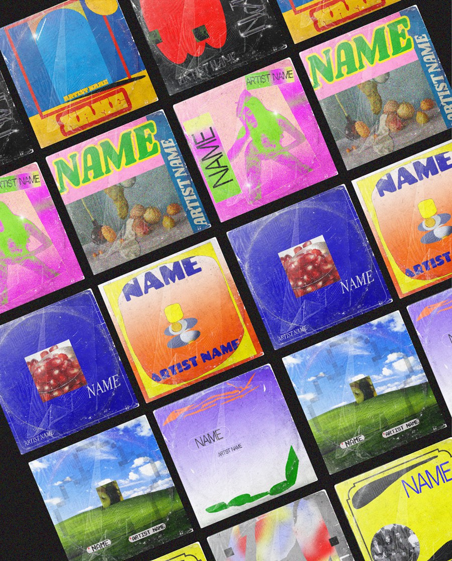 抽象流行摇滚金属嘻哈音乐CD专辑封面包装设计PSD模板 Album Cover Templates – 10 Pieces . 第1张-素材湾丨精选海外优质设计素材资源 抽象流行摇滚金属嘻哈音乐CD专辑封面包装设计PSD模板 Album Cover Templates – 10 Pieces . sucaiwan.com