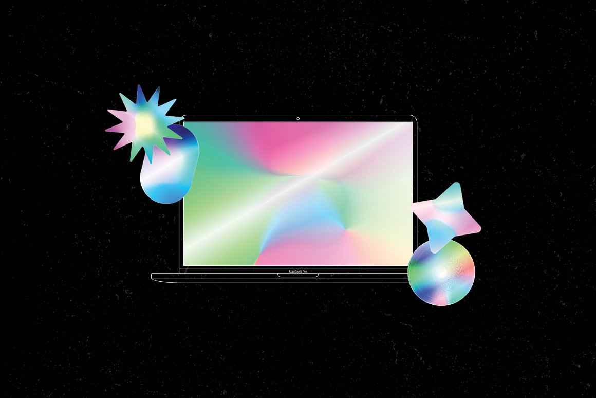 20款潮流全息渐变镭射虹彩闪光贴纸背景PNG免抠图设计素材包 Holographic Sticker Pack 2 . 第5张-素材湾丨精选海外优质设计素材资源 20款潮流全息渐变镭射虹彩闪光贴纸背景PNG免抠图设计素材包 Holographic Sticker Pack 2 . sucaiwan.com