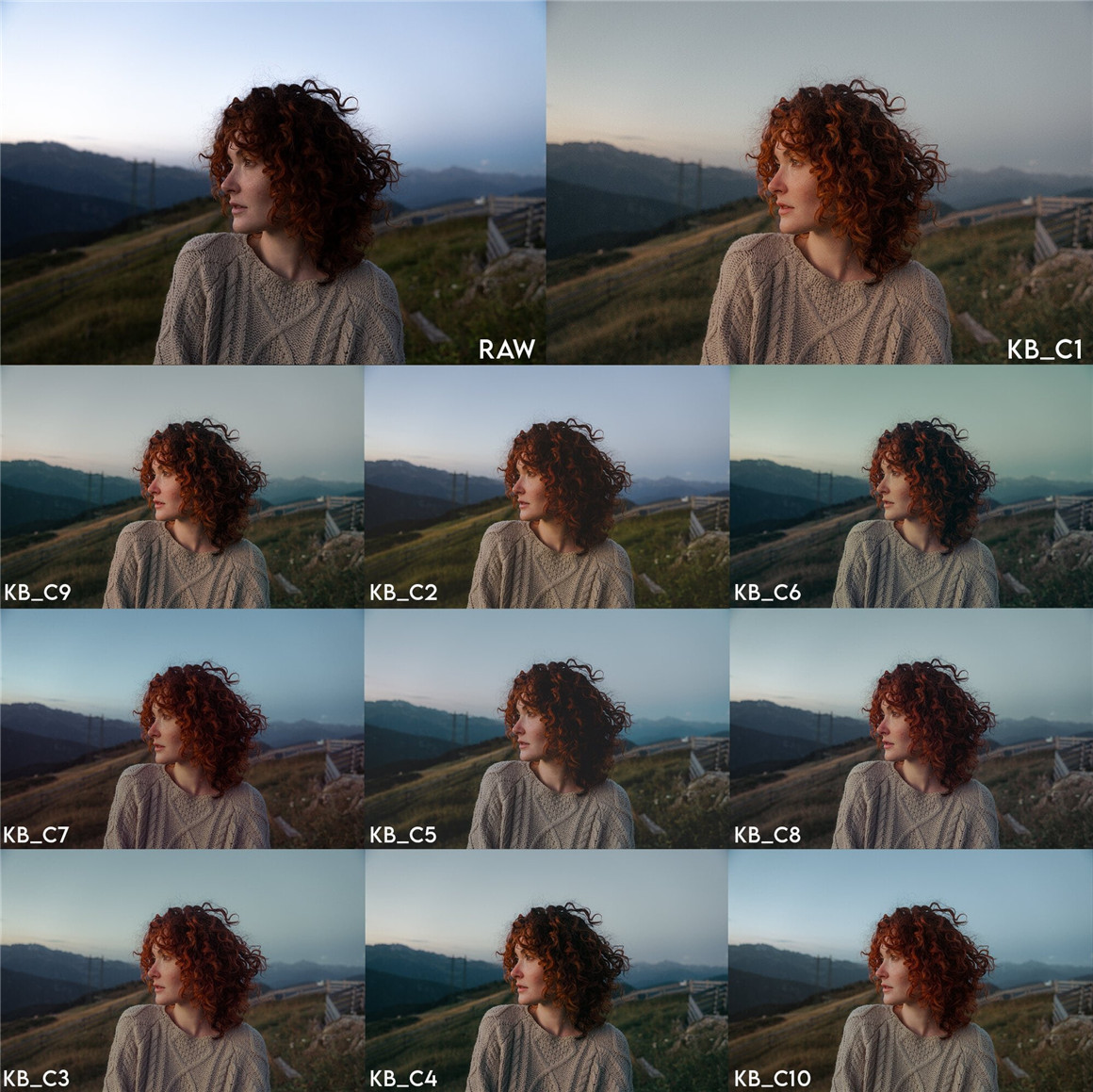 温暖日落氛围人像私房摄影电影LR调色预设 NEW | Celestia Preset Pack 插件预设 sucaiwan.com