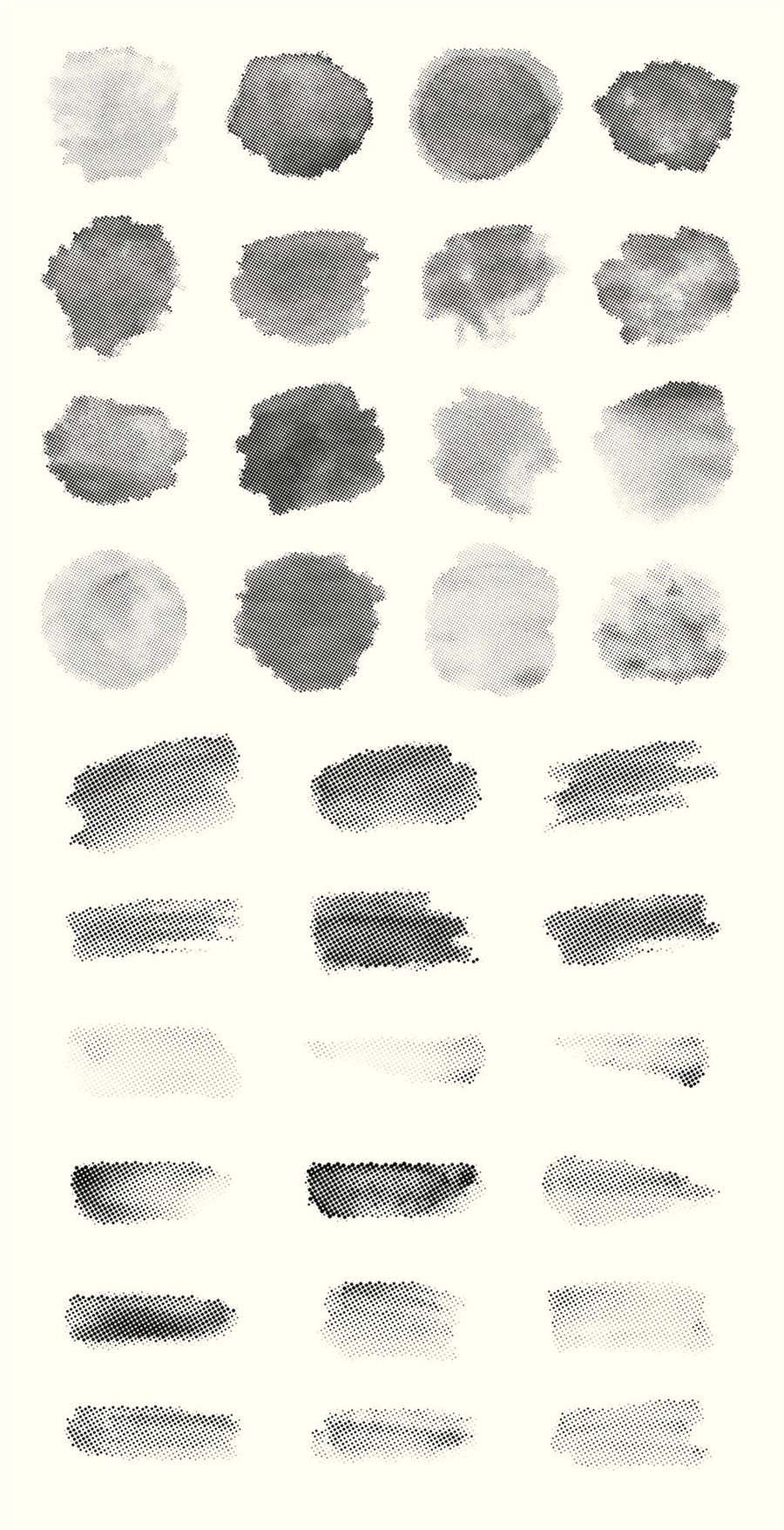 复古半色调做旧纹理肌理质感点状颗粒底纹背景PNG免抠AI矢量素材 70 Halftone Textures Pack . 第3张-素材湾丨精选海外优质设计素材资源 复古半色调做旧纹理肌理质感点状颗粒底纹背景PNG免抠AI矢量素材 70 Halftone Textures Pack . sucaiwan.com