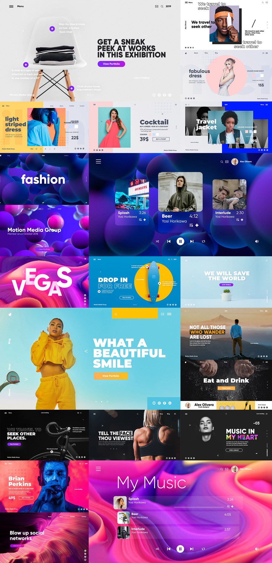 AE插件:抽象迷幻视觉INS风排版转场熔岩社交媒体包V3 Lava | Social Media Pack . 第7张-素材湾丨精选海外优质设计素材资源 AE插件:抽象迷幻视觉INS风排版转场熔岩社交媒体包V3 Lava | Social Media Pack . sucaiwan.com