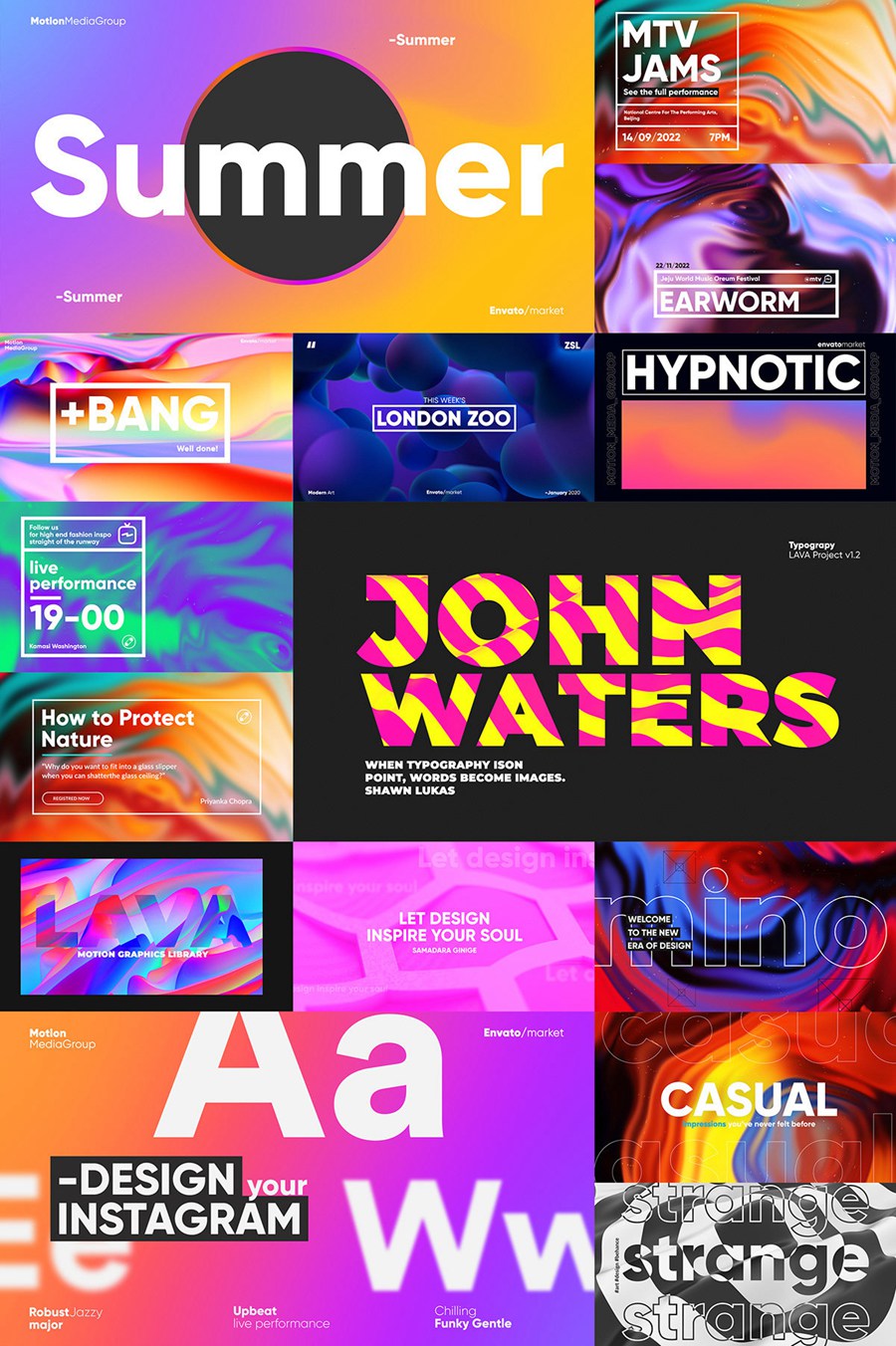 AE插件:抽象迷幻视觉INS风排版转场熔岩社交媒体包V3 Lava | Social Media Pack . 第11张-素材湾丨精选海外优质设计素材资源 AE插件:抽象迷幻视觉INS风排版转场熔岩社交媒体包V3 Lava | Social Media Pack . sucaiwan.com