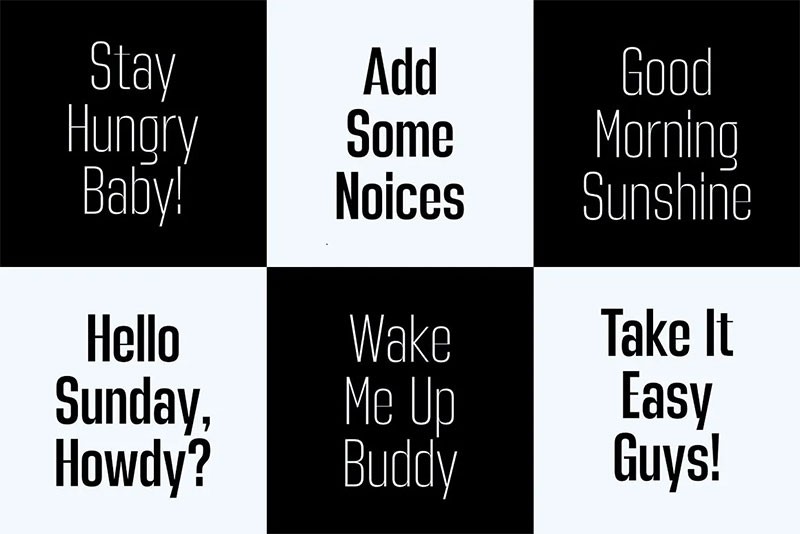 Hagia Pro现代无衬线字体完整版 设计素材 sucaiwan.com