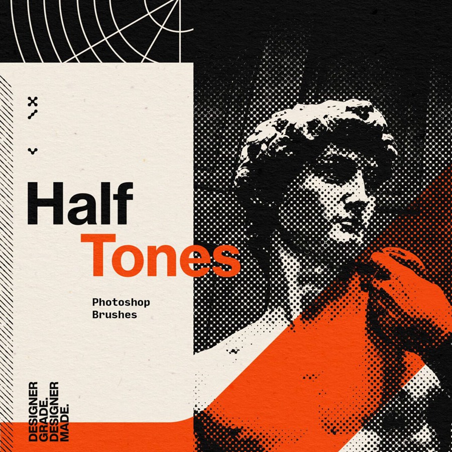 122个独特复古半色调像素风肌理无缝PS笔刷 Halftones By Studio Innate 笔刷资源 第2张-素材湾丨精选海外优质设计素材资源 122个独特复古半色调像素风肌理无缝PS笔刷 Halftones By Studio Innate 笔刷资源 sucaiwan.com