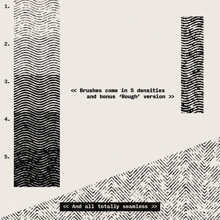 122个独特复古半色调像素风肌理无缝PS笔刷 Halftones By Studio Innate 笔刷资源 第4张-素材湾丨精选海外优质设计素材资源 122个独特复古半色调像素风肌理无缝PS笔刷 Halftones By Studio Innate 笔刷资源 sucaiwan.com