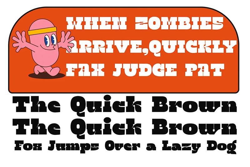 15款卡通逆反差英文字体合集 设计素材 第4张-素材湾丨精选海外优质设计素材资源 15款卡通逆反差英文字体合集 设计素材 sucaiwan.com