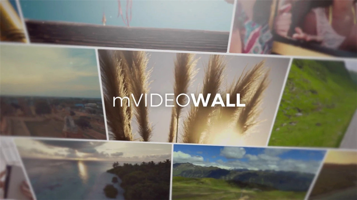 FCPX插件：56组精美相册动画视频墙模板标题排版预设动画 MotionVFX mVideowall 影视音频 sucaiwan.com
