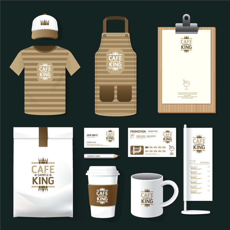 14套企业品牌样机VI模板，AI格式 样机素材 sucaiwan.com