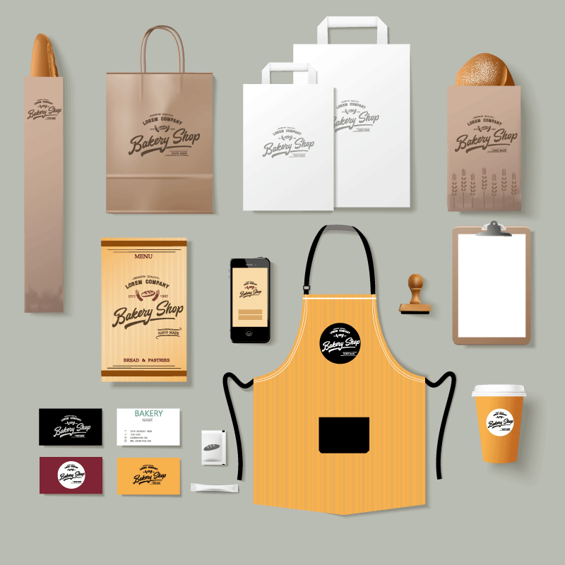 14套企业品牌样机VI模板，AI格式 样机素材 sucaiwan.com