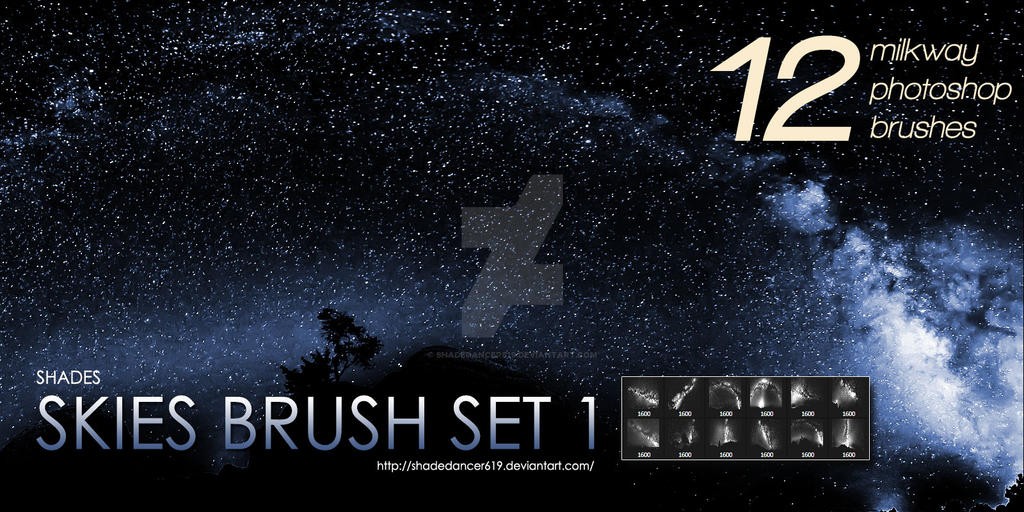 15套摄影后期特效Photoshop笔刷合集 笔刷资源 sucaiwan.com