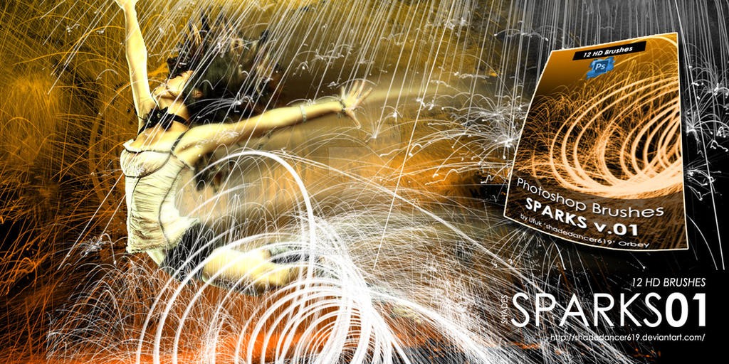 15套摄影后期特效Photoshop笔刷合集 笔刷资源 sucaiwan.com